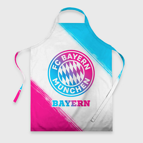 Фартук Bayern neon gradient style / 3D-принт – фото 1