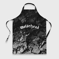 Фартук кулинарный Motorhead black graphite, цвет: 3D-принт