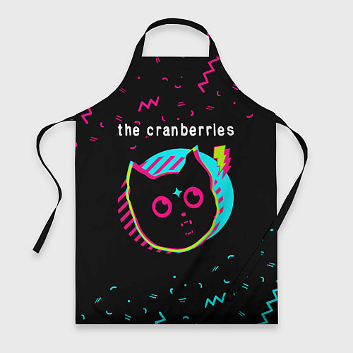 Фартук The Cranberries - rock star cat / 3D-принт – фото 1