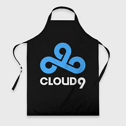 Фартук кулинарный Cloud9 - esports logo, цвет: 3D-принт