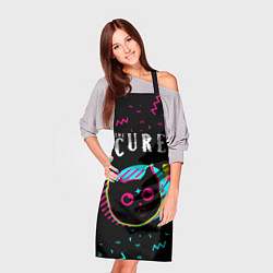 Фартук кулинарный The Cure - rock star cat, цвет: 3D-принт — фото 2