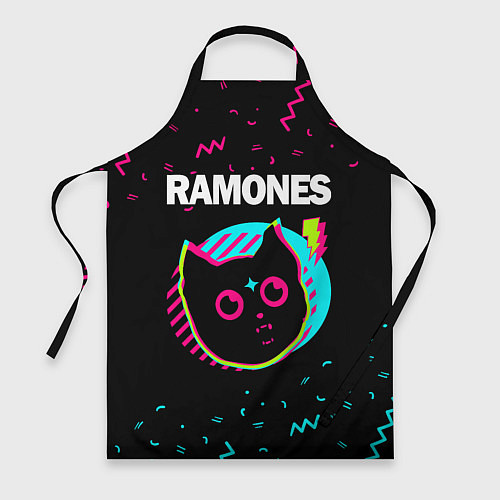 Фартук Ramones - rock star cat / 3D-принт – фото 1