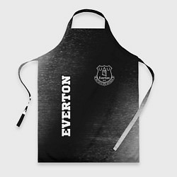 Фартук кулинарный Everton sport на темном фоне вертикально, цвет: 3D-принт
