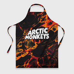Фартук кулинарный Arctic Monkeys red lava, цвет: 3D-принт