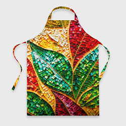 Фартук кулинарный Яркая мозаика с разноцветным абстрактным узором и, цвет: 3D-принт
