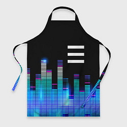 Фартук кулинарный OneRepublic эквалайзер, цвет: 3D-принт