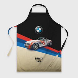 Фартук кулинарный Немецкий родстер BMW Z3, цвет: 3D-принт