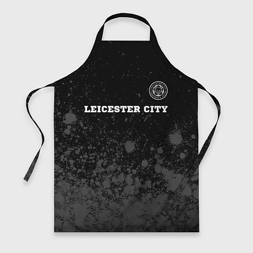 Фартук Leicester City sport на темном фоне посередине / 3D-принт – фото 1