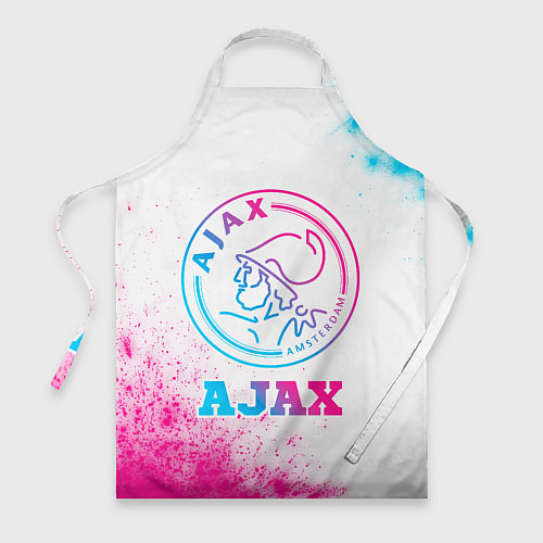 Фартук Ajax neon gradient style / 3D-принт – фото 1