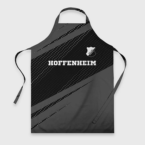 Фартук Hoffenheim sport на темном фоне посередине / 3D-принт – фото 1