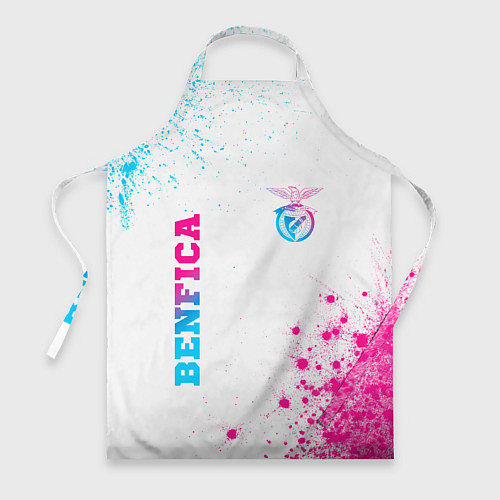 Фартук Benfica neon gradient style вертикально / 3D-принт – фото 1