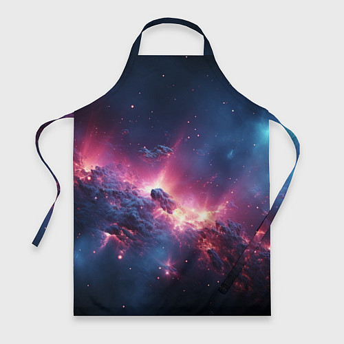 Фартук Взрыв в космосе / 3D-принт – фото 1