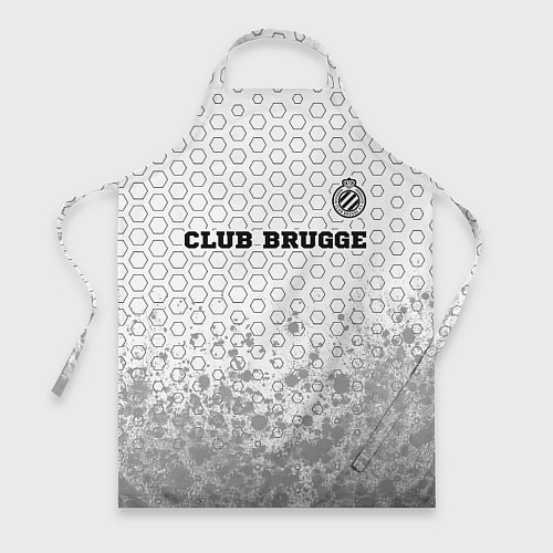 Фартук Club Brugge sport на светлом фоне посередине / 3D-принт – фото 1