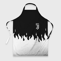 Фартук кулинарный Juventus fire, цвет: 3D-принт