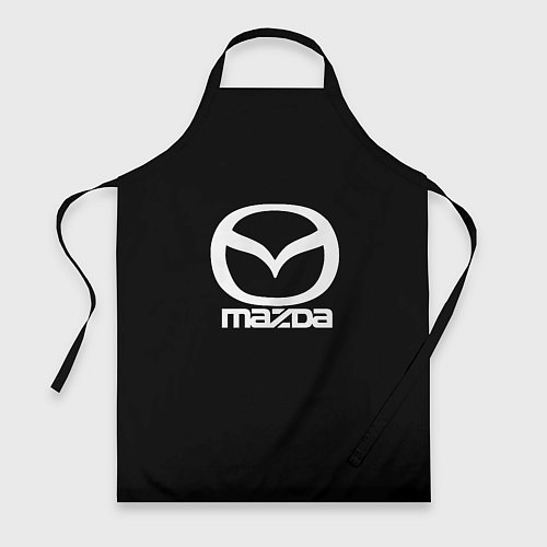 Фартук Mazda logo white / 3D-принт – фото 1