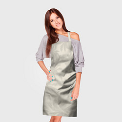 Фартук кулинарный Бежевые пальмы паттерн, цвет: 3D-принт — фото 2