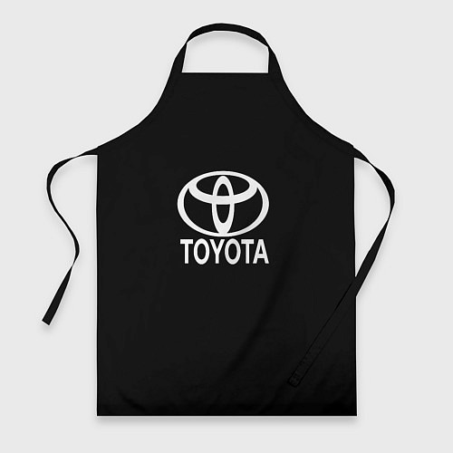 Фартук Toyota white logo / 3D-принт – фото 1