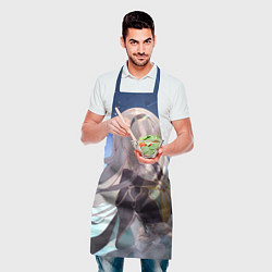 Фартук кулинарный Honkai Star Rail Firefly smile, цвет: 3D-принт — фото 2