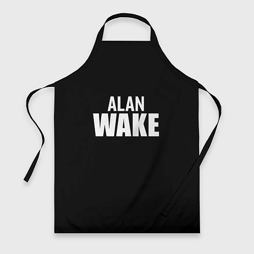 Фартук Alan Wake white logo / 3D-принт – фото 1