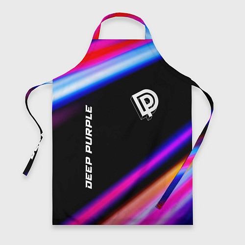 Фартук Deep Purple neon rock lights / 3D-принт – фото 1