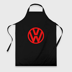 Фартук Volkswagen red logo