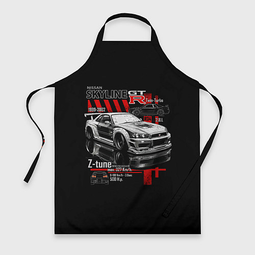 Фартук Skyline gtr34 / 3D-принт – фото 1