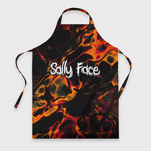 Фартук Sally Face red lava / 3D-принт – фото 1