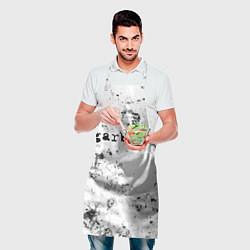 Фартук кулинарный Garbage dirty ice, цвет: 3D-принт — фото 2