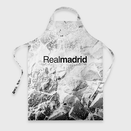 Фартук Real Madrid white graphite / 3D-принт – фото 1