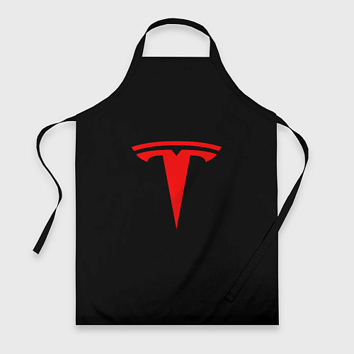 Фартук Tesla red logo / 3D-принт – фото 1