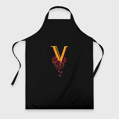 Фартук Valentinos logo Cyberpunk / 3D-принт – фото 1