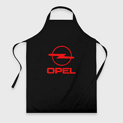 Фартук Opel red logo auto