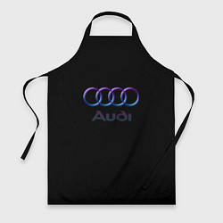 Фартук Audi neon logo