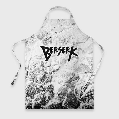 Фартук Berserk white graphite / 3D-принт – фото 1