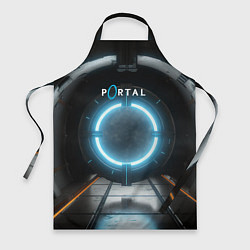 Фартук кулинарный Portal logo game, цвет: 3D-принт