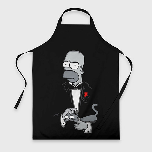Фартук Homer - the godfather / 3D-принт – фото 1