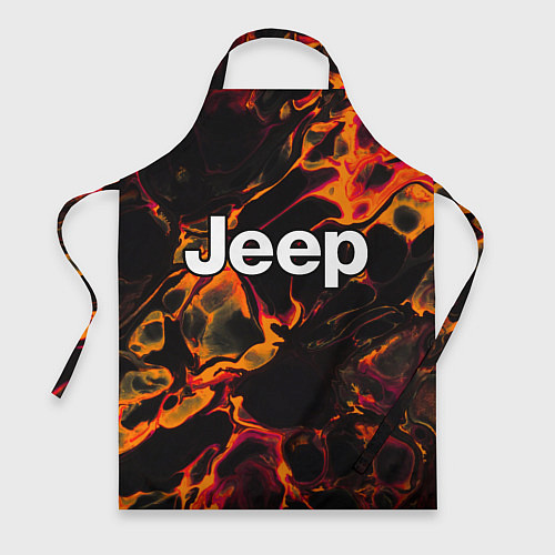 Фартук Jeep red lava / 3D-принт – фото 1