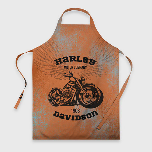 Фартук Harley Davidson - Moto / 3D-принт – фото 1