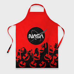 Фартук Marshmello x Nasa red