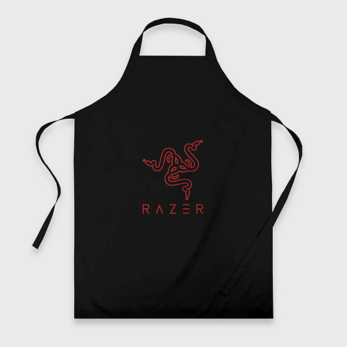 Фартук Razer red logo / 3D-принт – фото 1