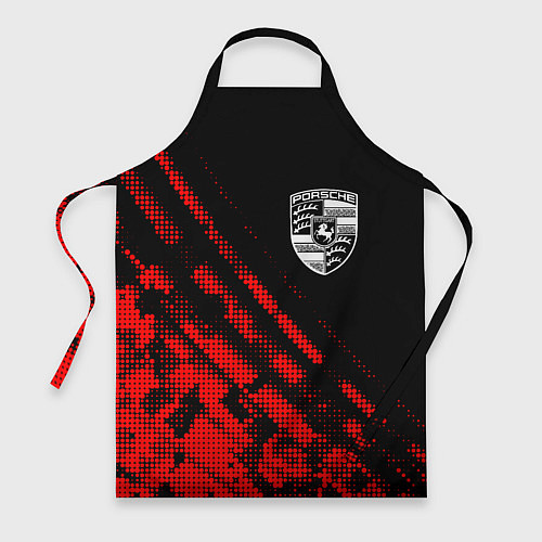 Фартук Porsche sport grunge / 3D-принт – фото 1