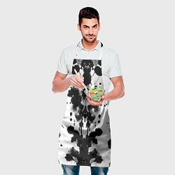 Фартук кулинарный The psychedelic Rorschach test - ai art, цвет: 3D-принт — фото 2