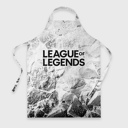 Фартук League of Legends white graphite / 3D-принт – фото 1