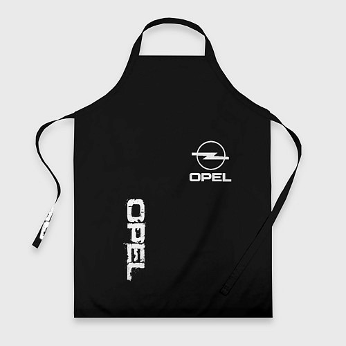 Фартук Opel white logo / 3D-принт – фото 1