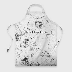 Фартук кулинарный Three Days Grace dirty ice, цвет: 3D-принт