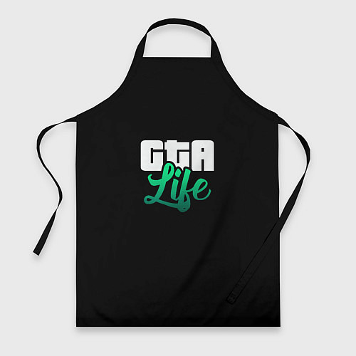 Фартук GTA life logo / 3D-принт – фото 1