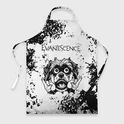 Фартук кулинарный Evanescence - рок пес, цвет: 3D-принт