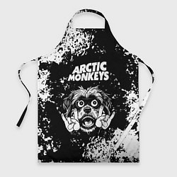 Фартук кулинарный Arctic Monkeys рок пес, цвет: 3D-принт