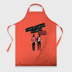 Фартук кулинарный Twenty one pilots emotional roadshow, цвет: 3D-принт