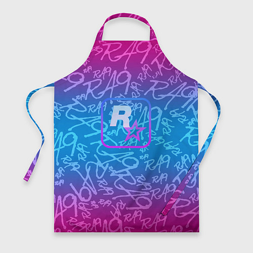 Фартук Rock star neon / 3D-принт – фото 1